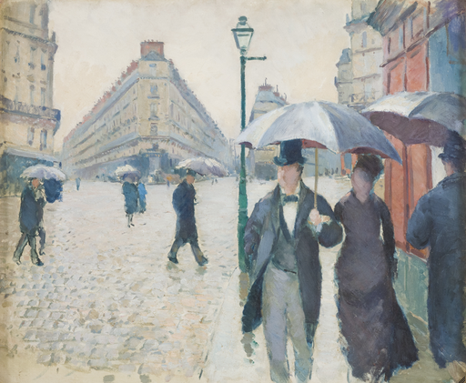 MUSEUM ART PRINT Paris a Rainy Day Gustave Caillebotte