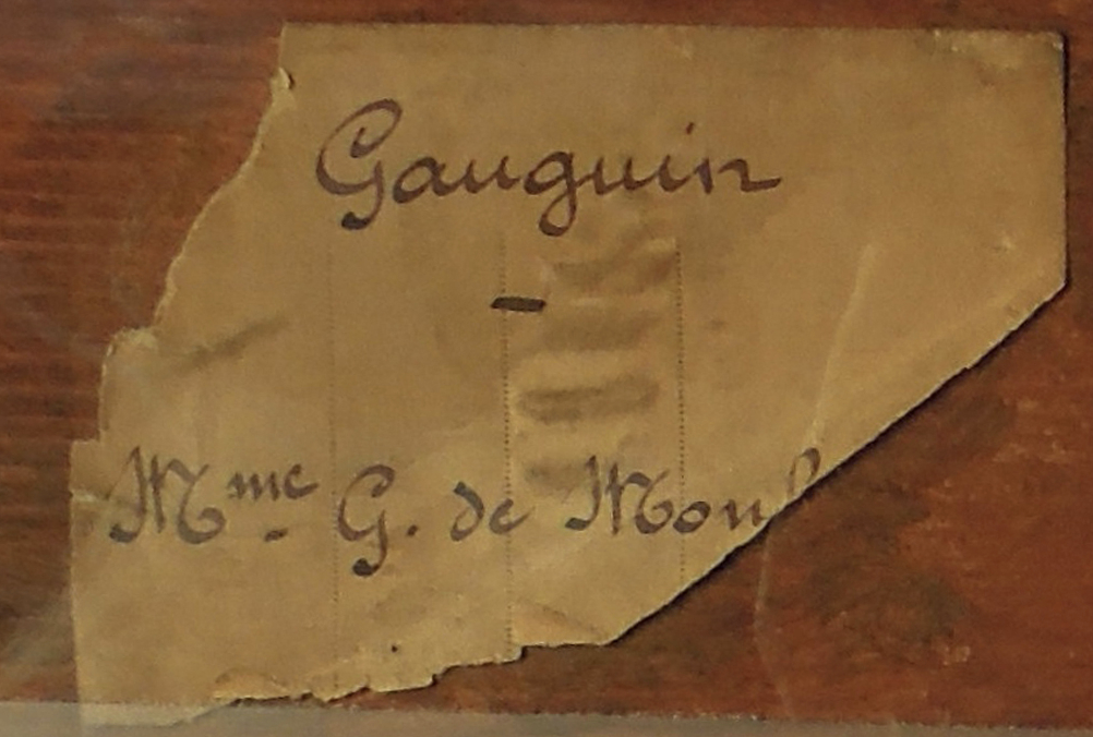 Gauguin | Online Scholarly Catalogue | Art Institute of Chicago | 80.613_label k