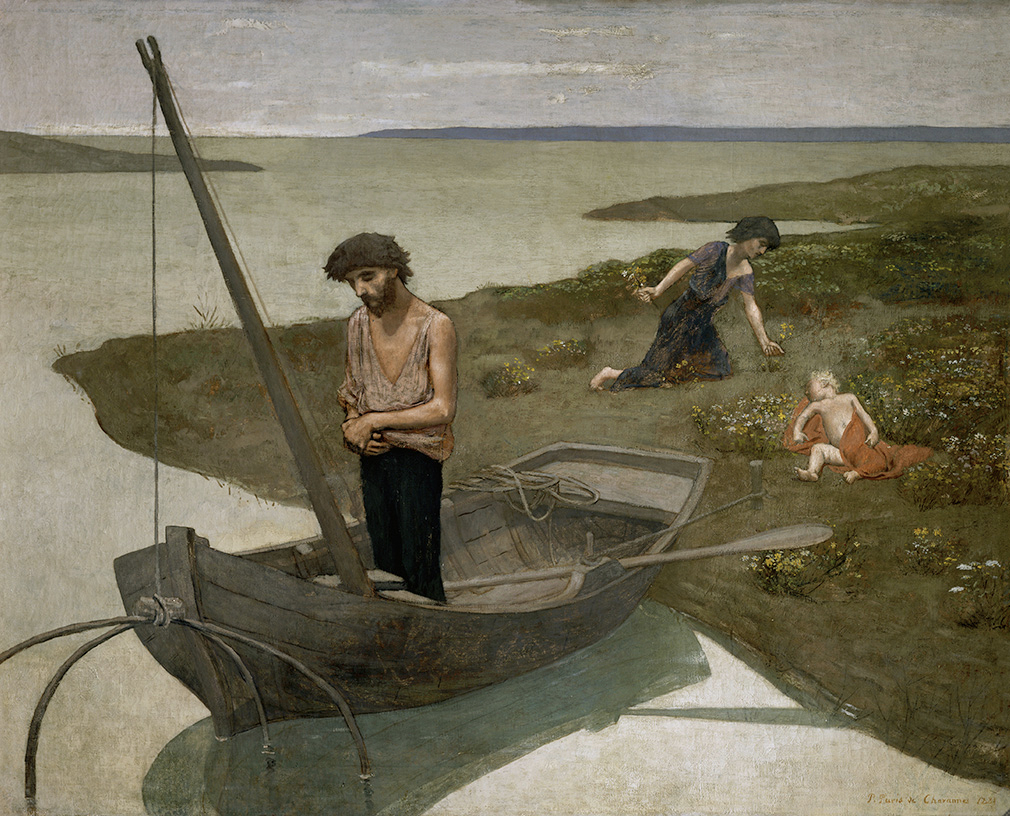 Vintage 1956 Gauguin “The Poor Fisherman” Portrait Art Print