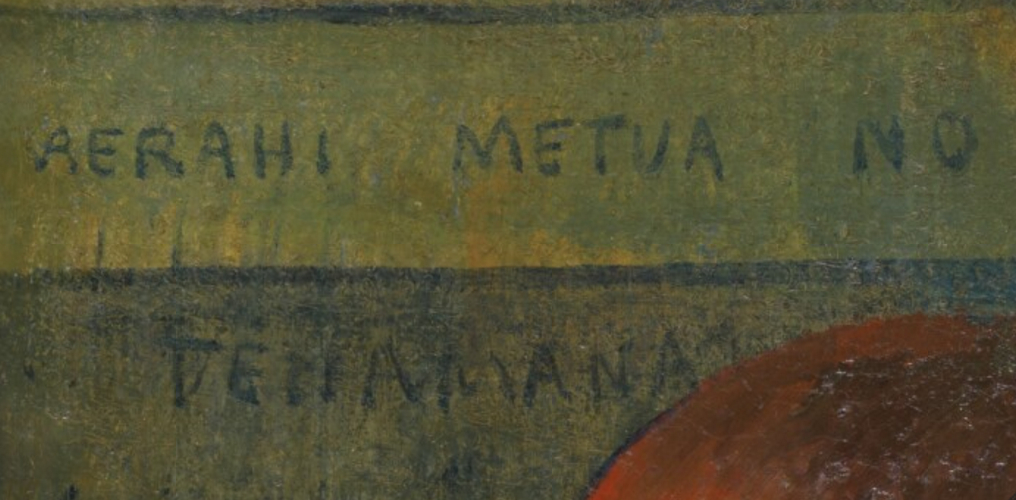 Online Scholarly Catalogue | Art Institute of Chicago | Gauguin