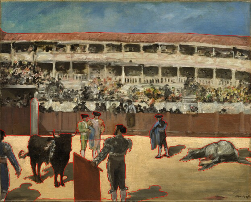 Online Scholarly Catalogue | Art Institute of Chicago | Manet | Bullfight