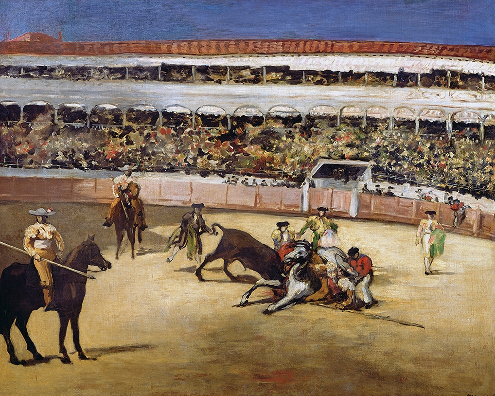 Manet Paintings and Works on Paper at the Art Institute of Chicago | Cat. 9  Bullfight, 1865/66