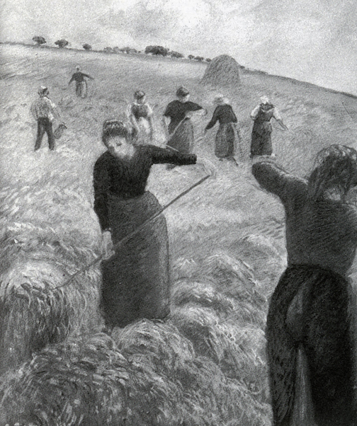 Camille Pissarro (French, 1830–1903). Haymaking, 1889. Rudolf Staechelinsche Familienstiftung, Basel. 