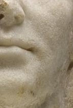 Roman Art | Online Scholarly Catalogue | Art Institute of Chicago | Detail of Portrait of a Man, mid-3rd century A.D.