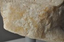 Roman Art | Online Scholarly Catalogue | Art Institute of Chicago | Detail of Portrait of a Man, mid-3rd century A.D.