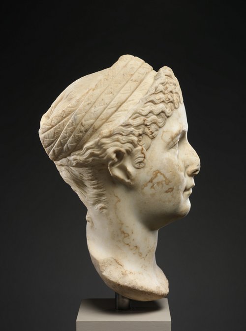 Portrait Head of a Woman from a Statue or Bust – NCMALearn