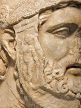 Roman Art | Online Scholarly Catalogue | Art Institute of Chicago | Detail of Head of Mars