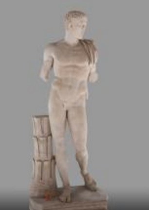 Roman Art | Online Scholarly Catalogue | Art Institute of Chicago | Statue of Diomedes, Museo Archeologico Nazionale, Naples