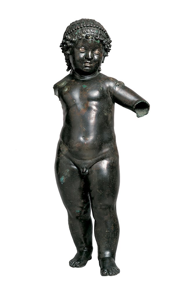 Roman Art | Online Scholarly Catalogue | Art Institute of Chicago | Statue of a Child God or Hero, St. Louis Art Museum