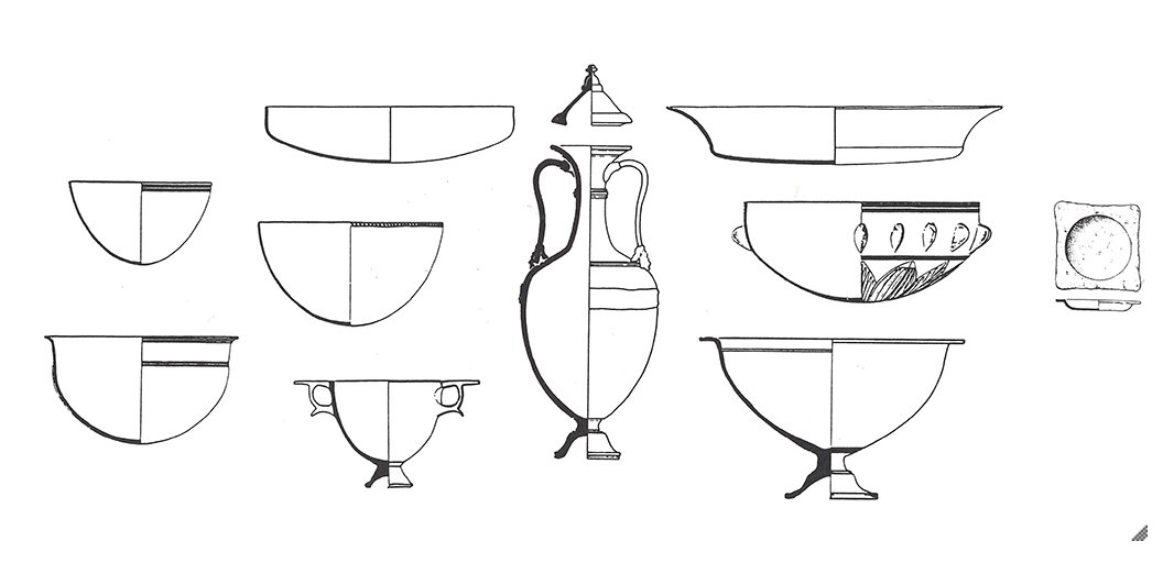 Roman Art | Online Scholarly Catalogue | Art Institute of Chicago | Vessel profiles, from David Frederick Grose, The Toledo Museum of Art