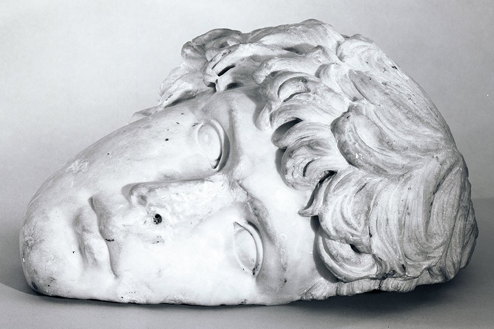 Photograph of Portrait Head of Antinous, early 1960s