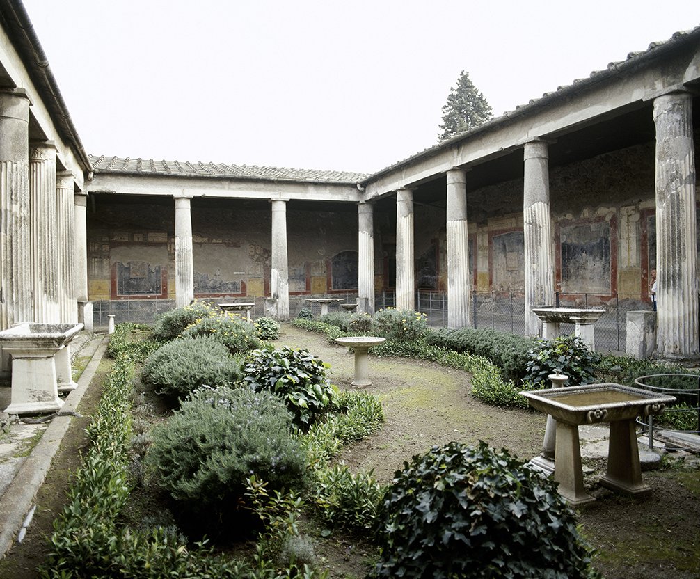 Peristyle and Garden of the House of the Vettii, Pompeii