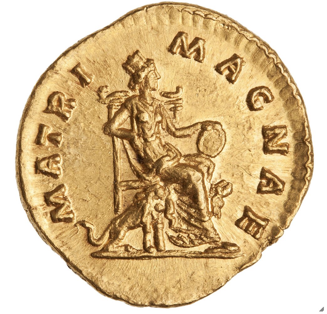 Aureus of Antoninus Pius depicting Venus Augusta on the reverse, American Numismatic Society