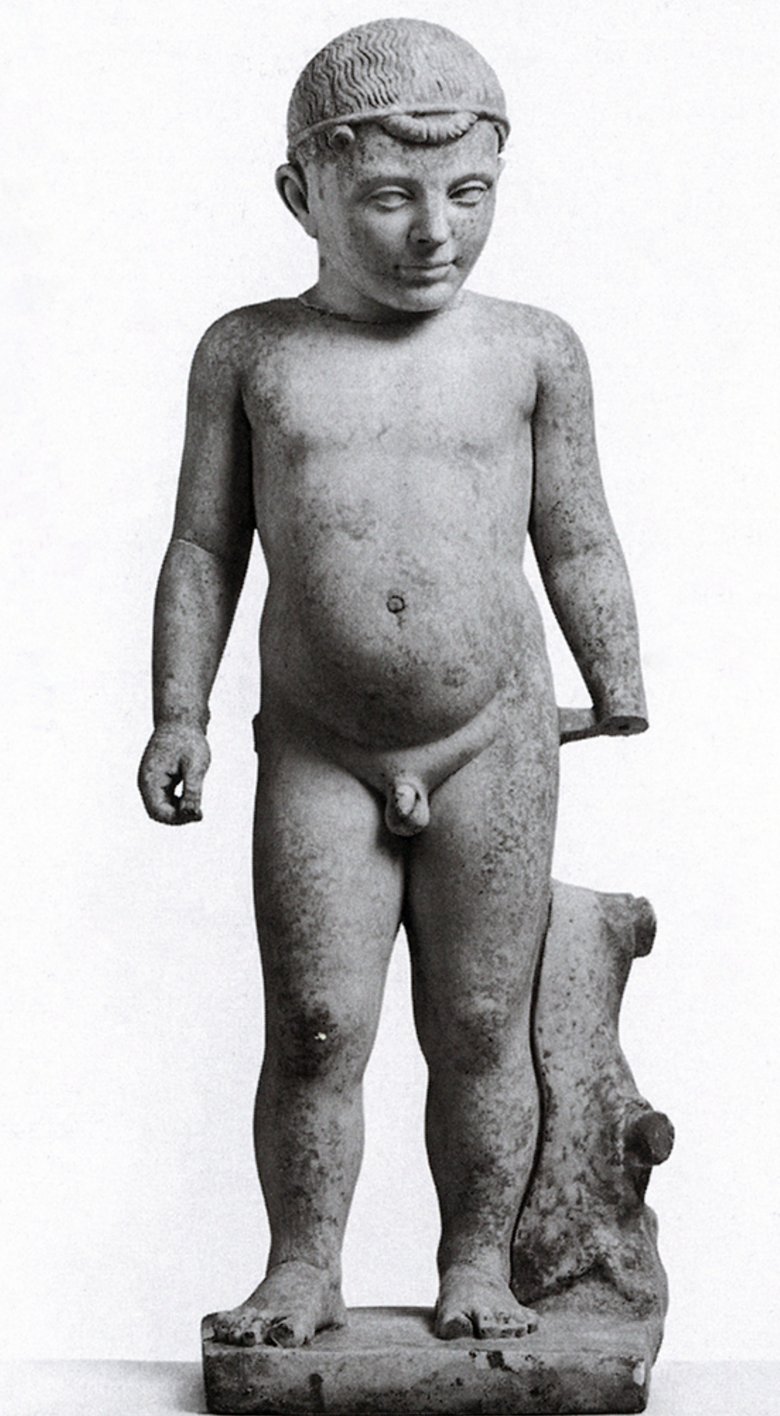 Statue of a Small Boy, Ny Carlsberg Glyptotek, I.N. 1790, in Mette Moltesen, Imperial Rome: Catalogue, vol. 3 (untitled) Ny Carlsberg Glyptotek, 2005, no. 179