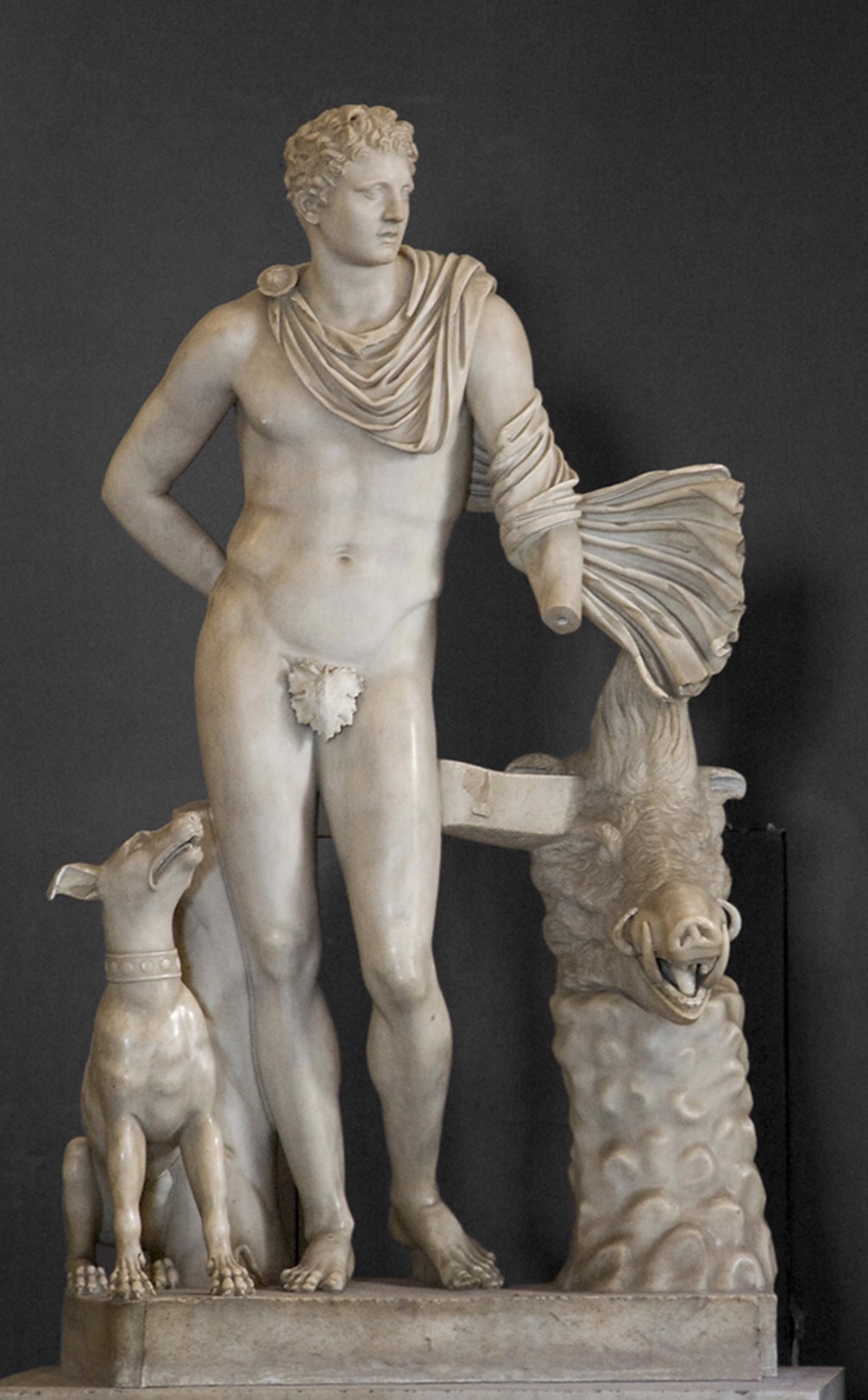 Roman Art | Online Scholarly Catalogue | Art Institute of Chicago | Statue of Meleager, Museo Pio-Clementino, Musei Vaticani