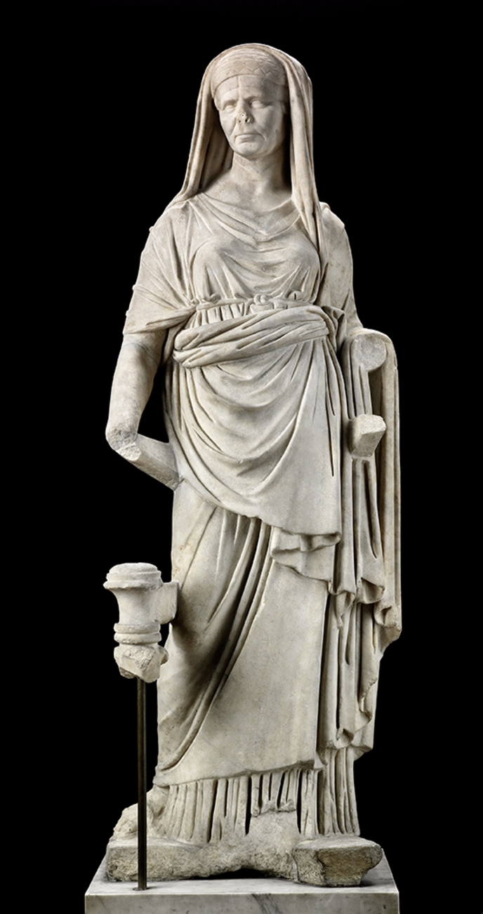 Roman Art | Online Scholarly Catalogue | Art Institute of Chicago  Portrait of Sabina, Palazzo Massimo alle Terme, inv. 629, in Carlo Gasparri and Rita Paris, Palazzo Massimo alle Terme